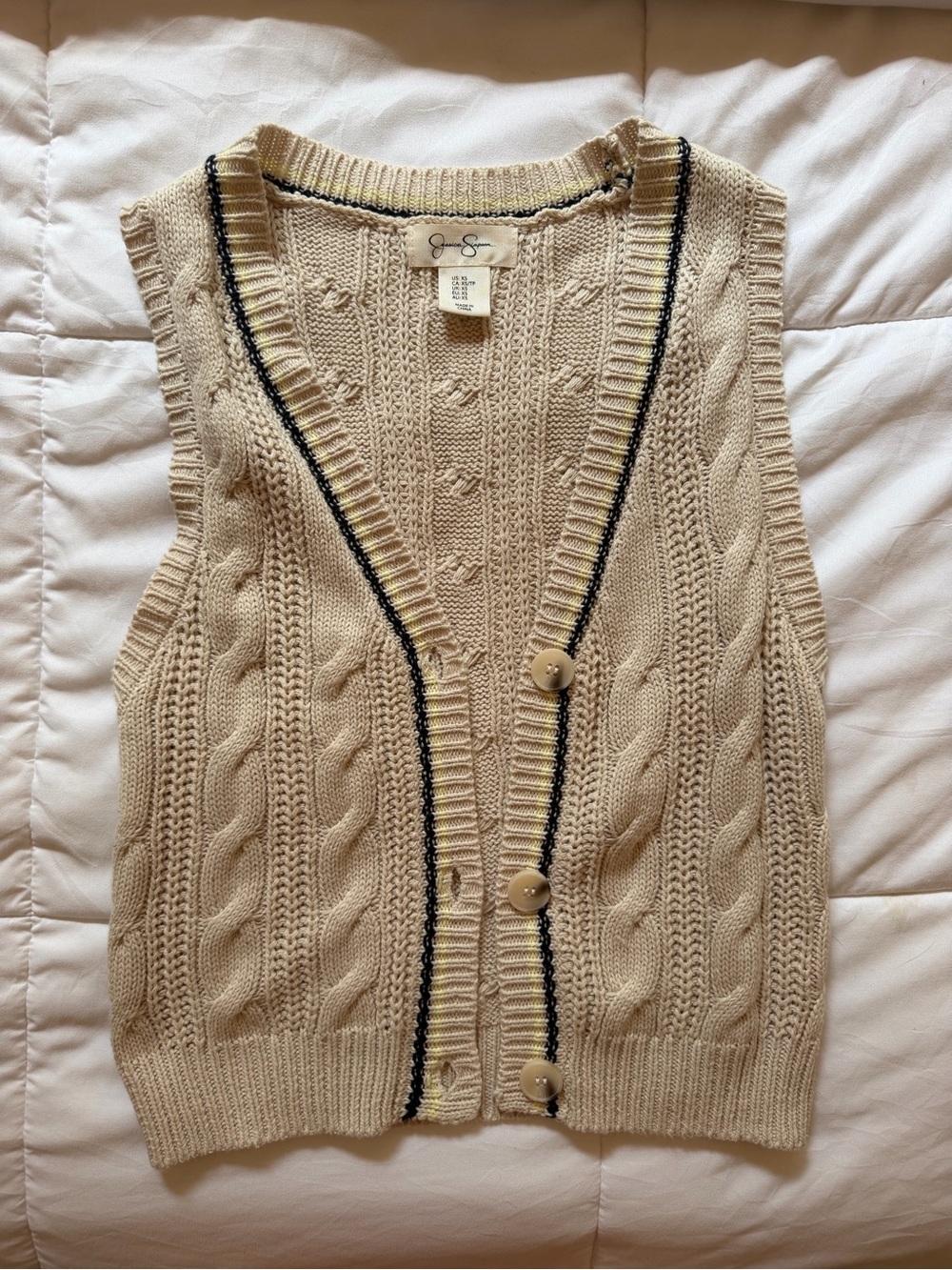 Jessica Simpson sweater vest